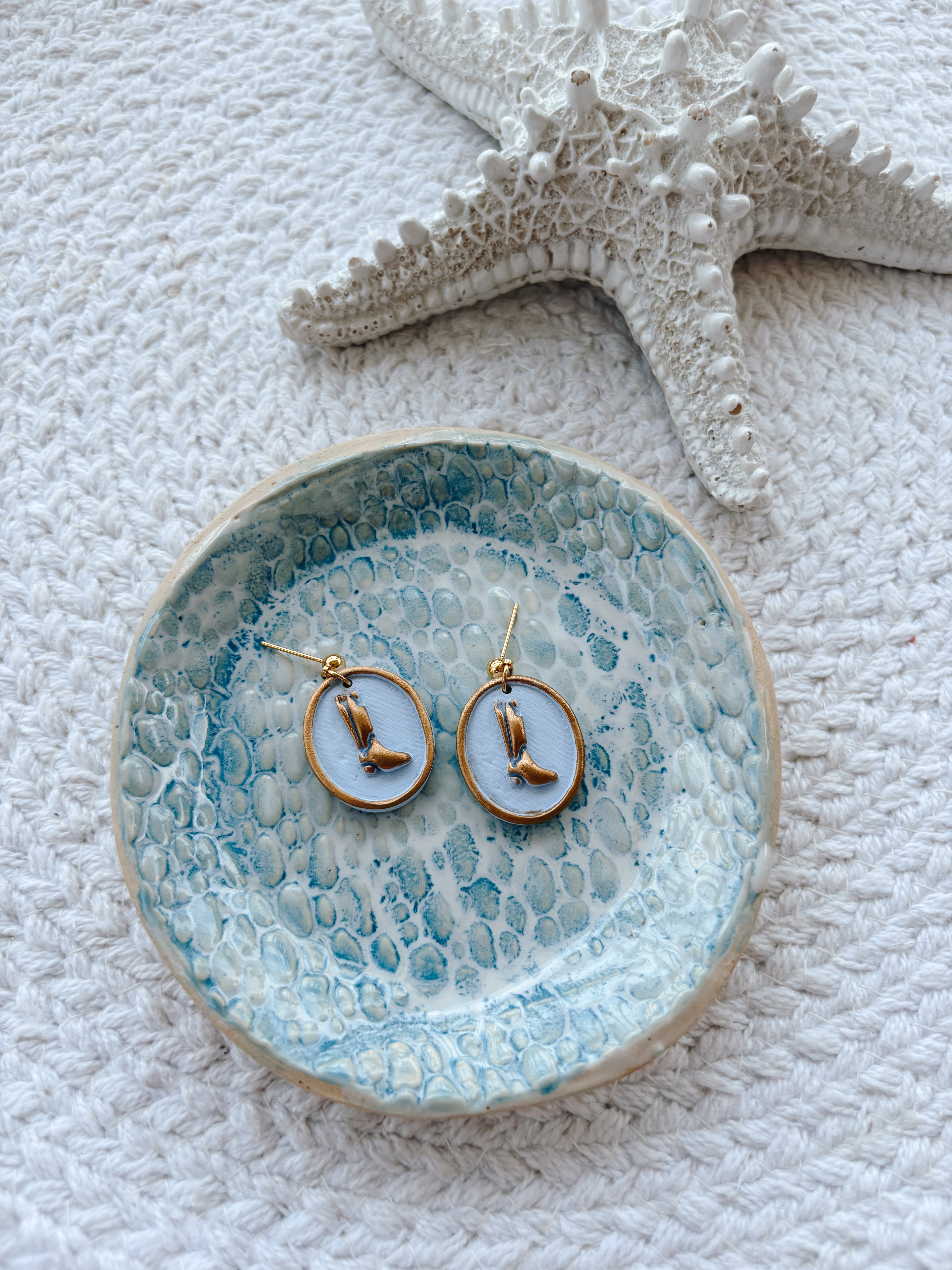 Cowgirl Boot Pendant Dangles