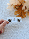 Football Bow Studs