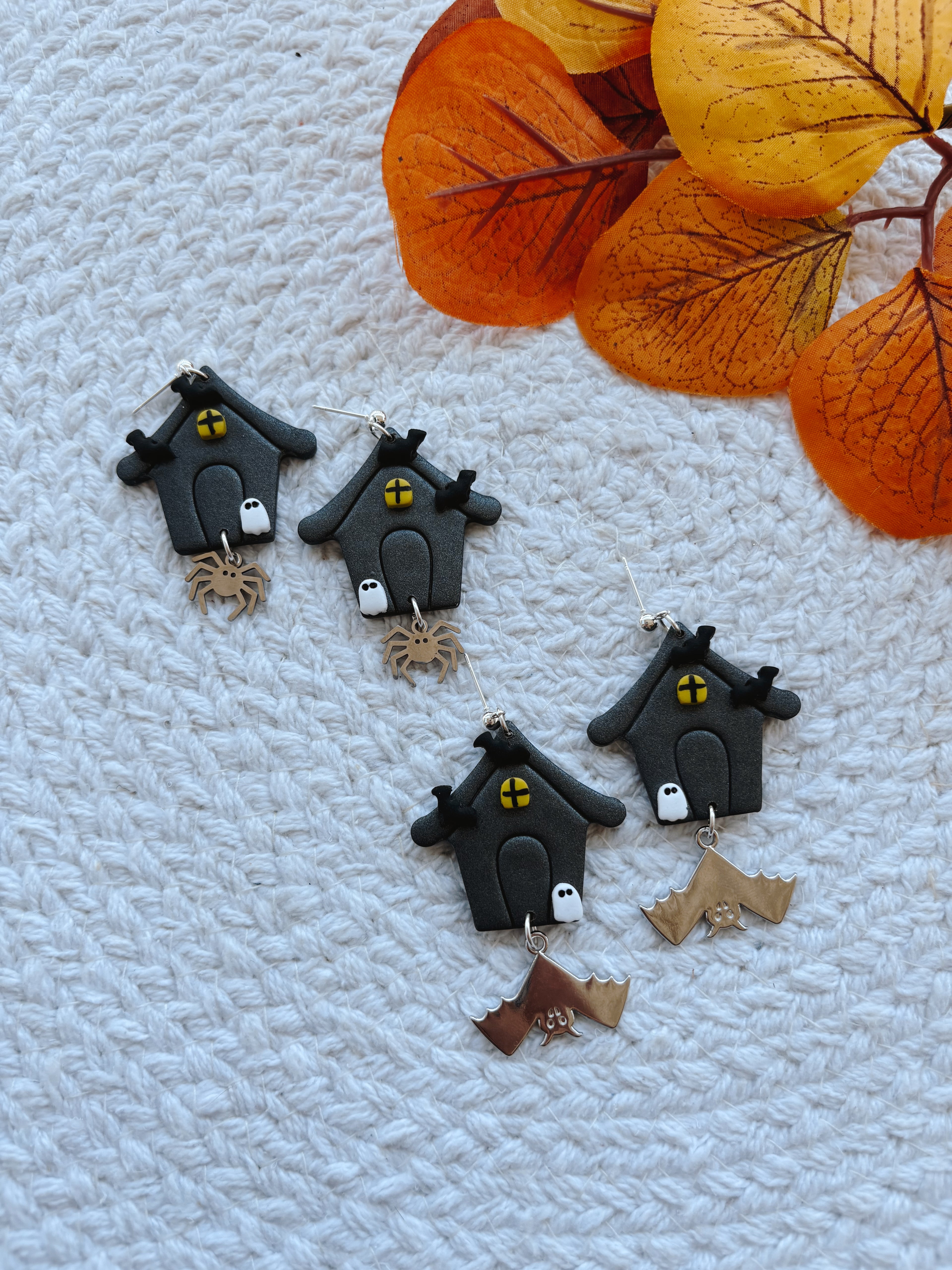 Spooky House Dangles