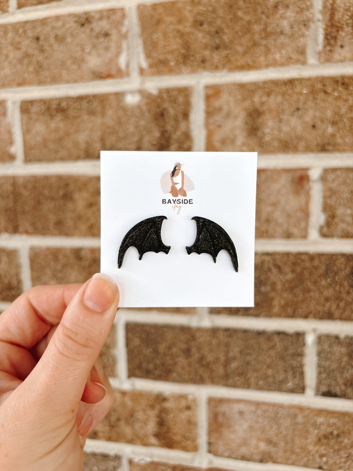 Bat Wing Studs