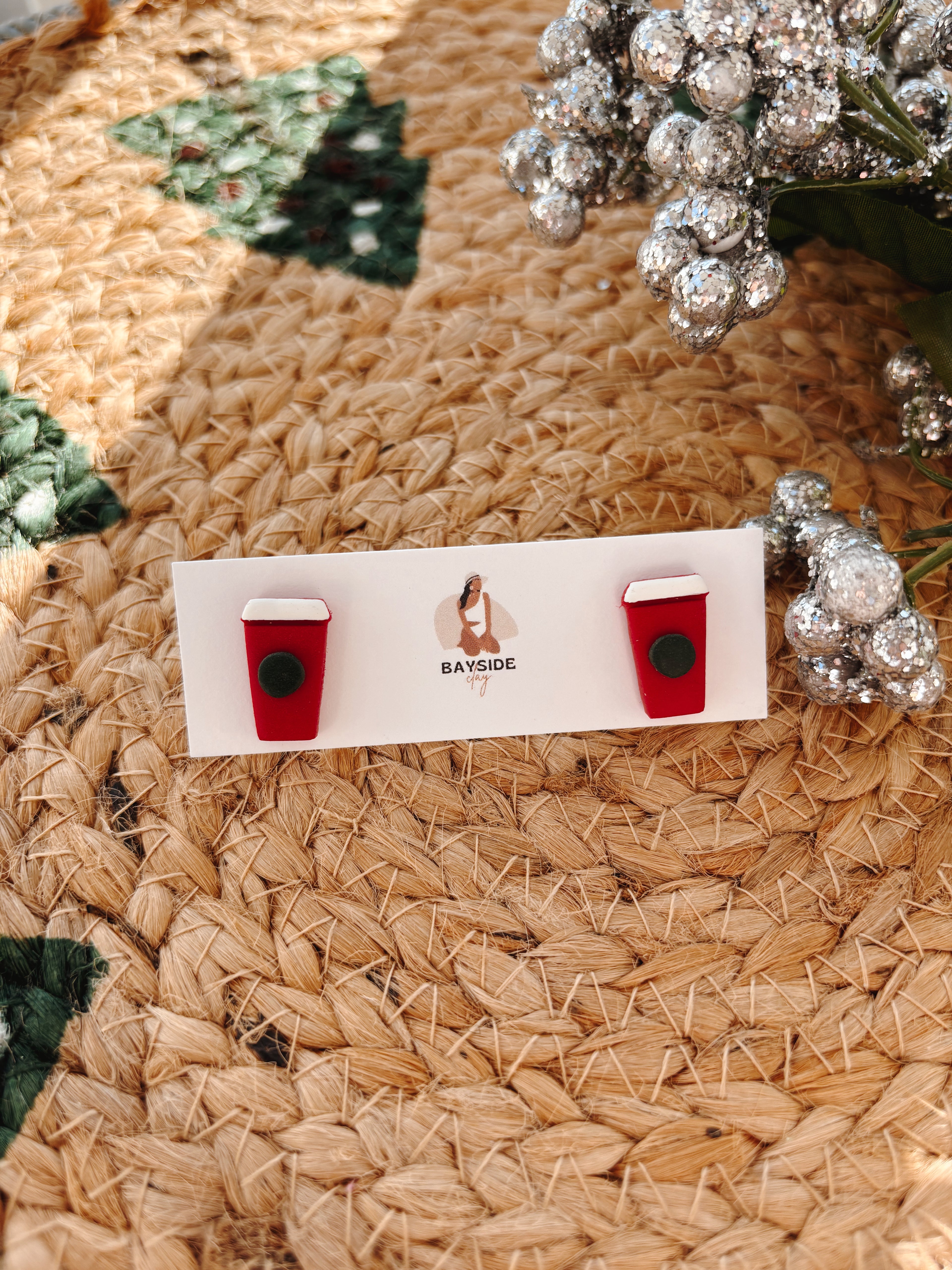 Red Cup Studs