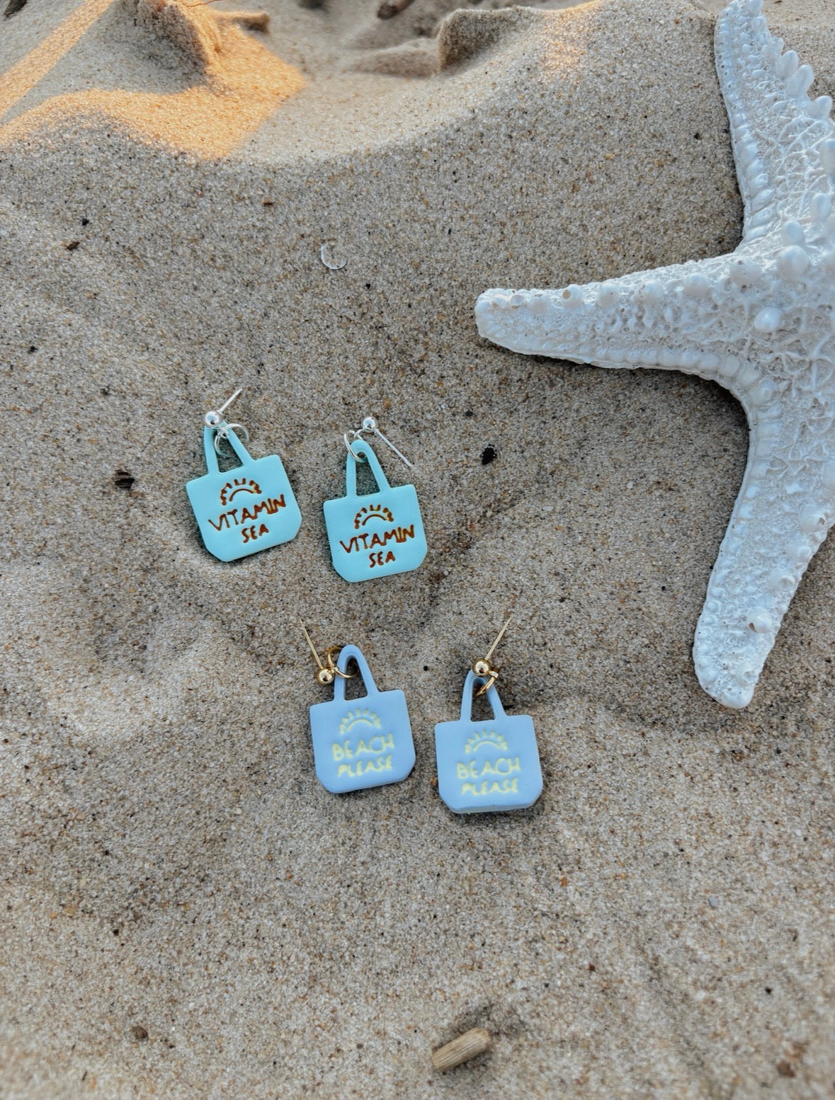 Beach Tote Dangles