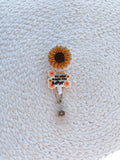 Sunflower Badge Reel