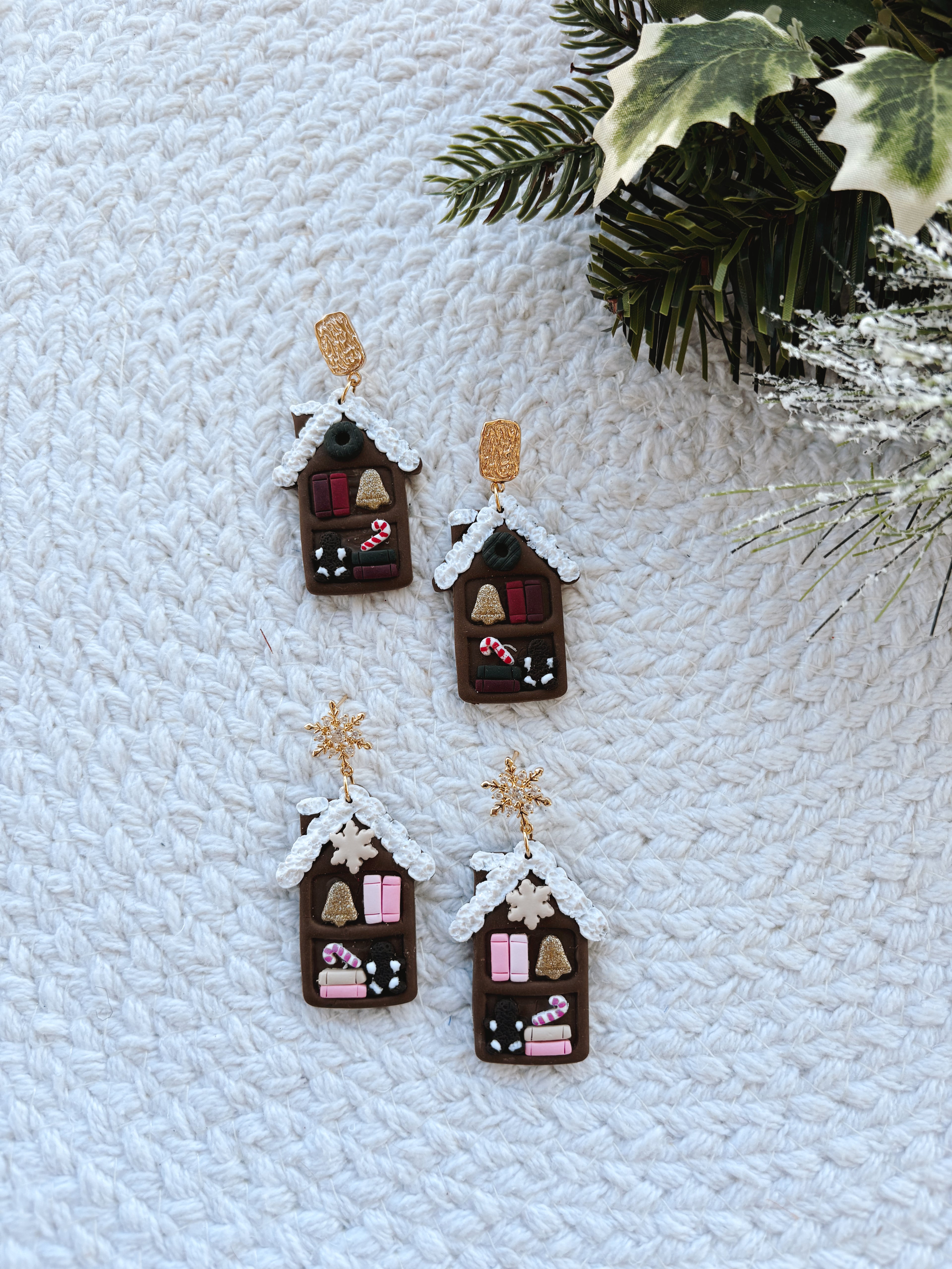 Gingerbread House Bookshelves