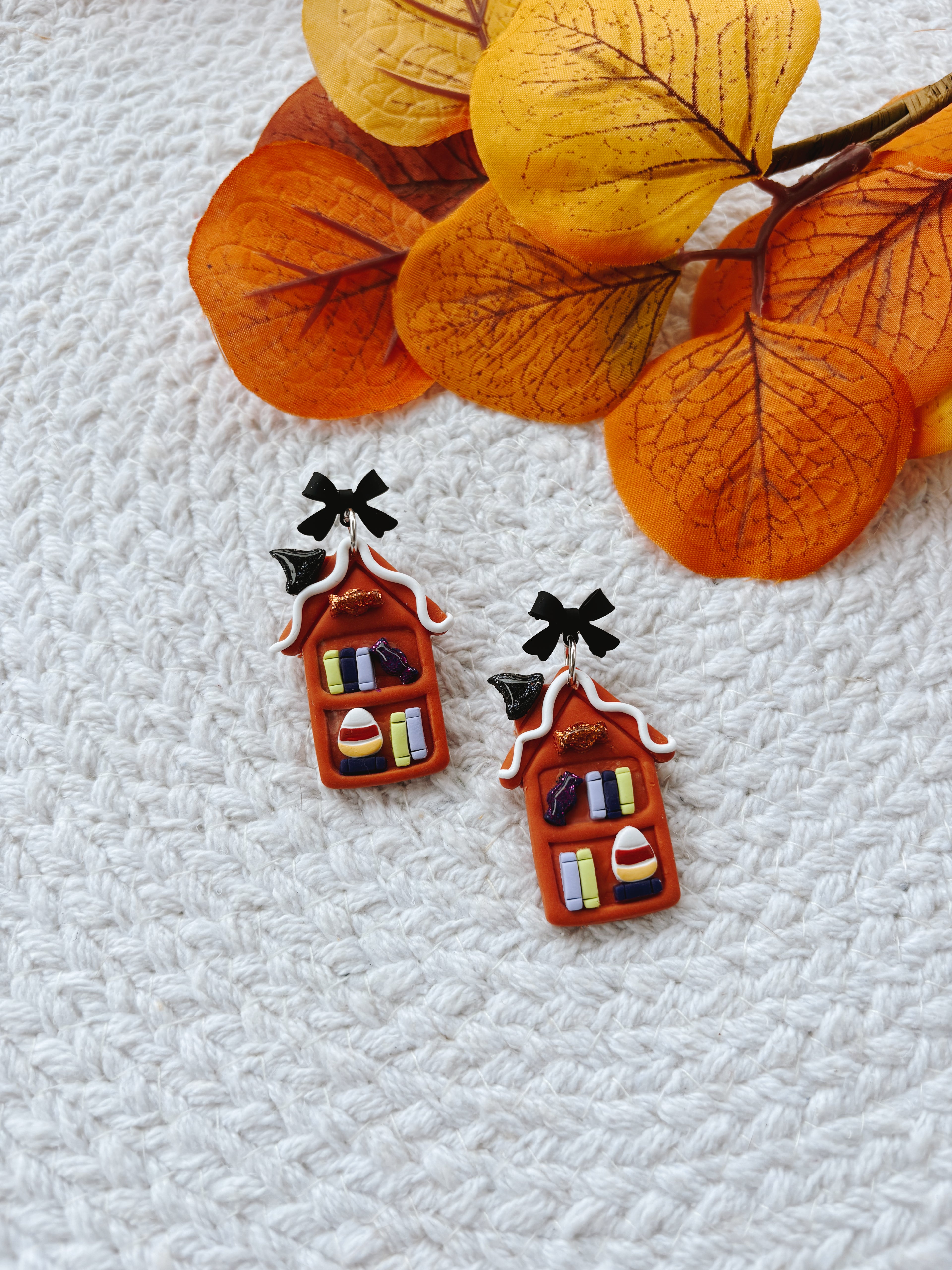 Candy House Bookshelf Dangles