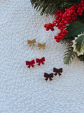 Holiday Bow Studs