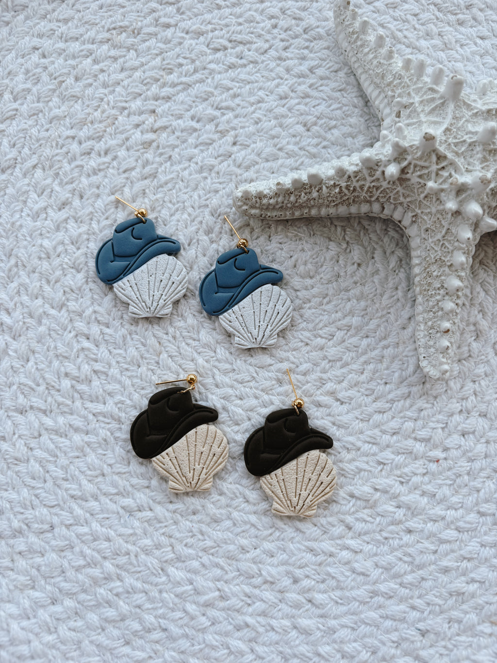 Giddy Up Shell Dangles