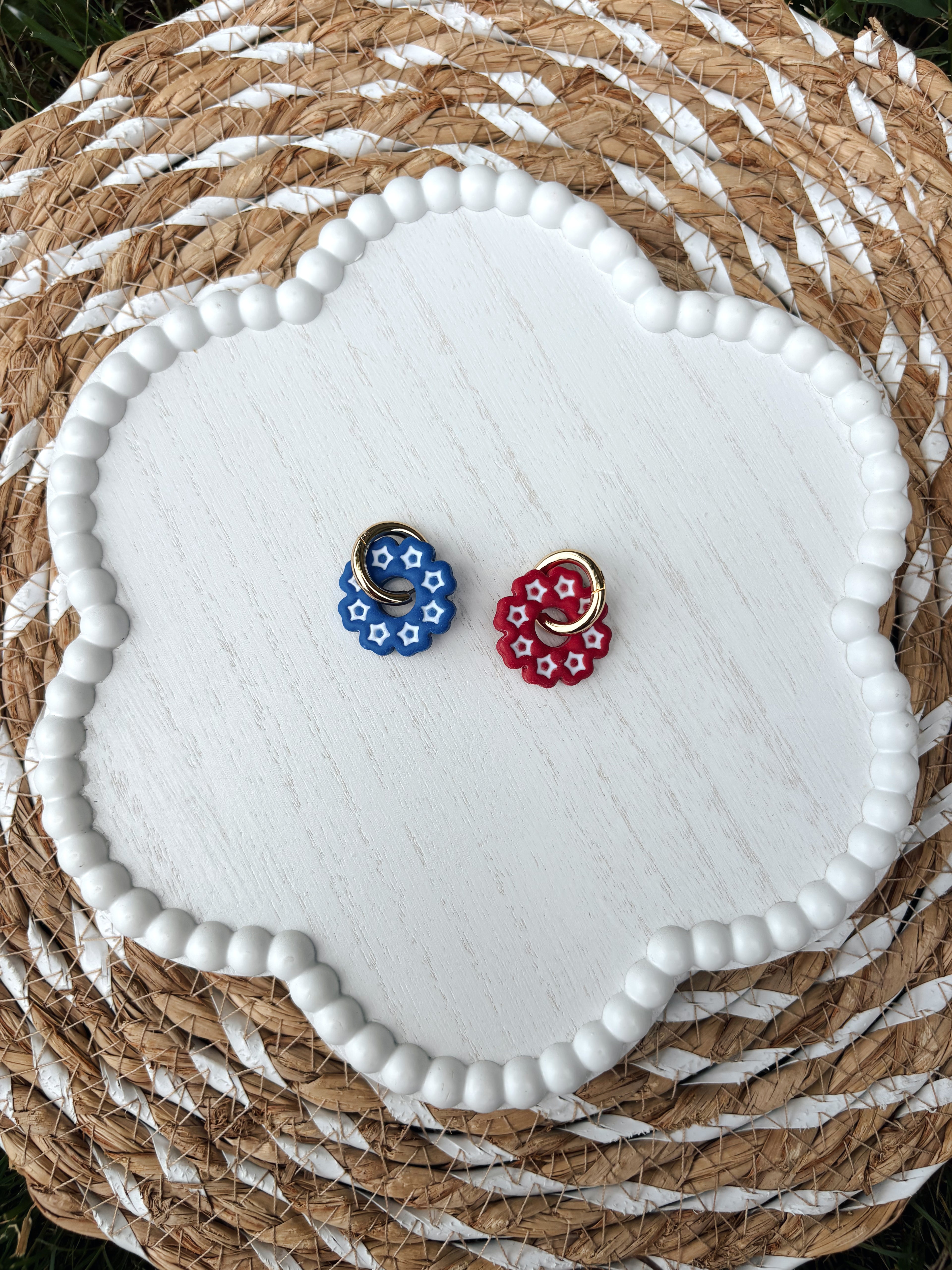 Star Clay Charms (CHARM ONLY)