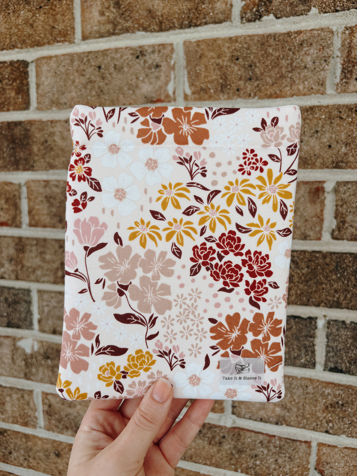 Fall Floral E-reader Sleeve