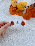 Jack O Lantern Studs