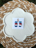 Red, White & Brew Dangles