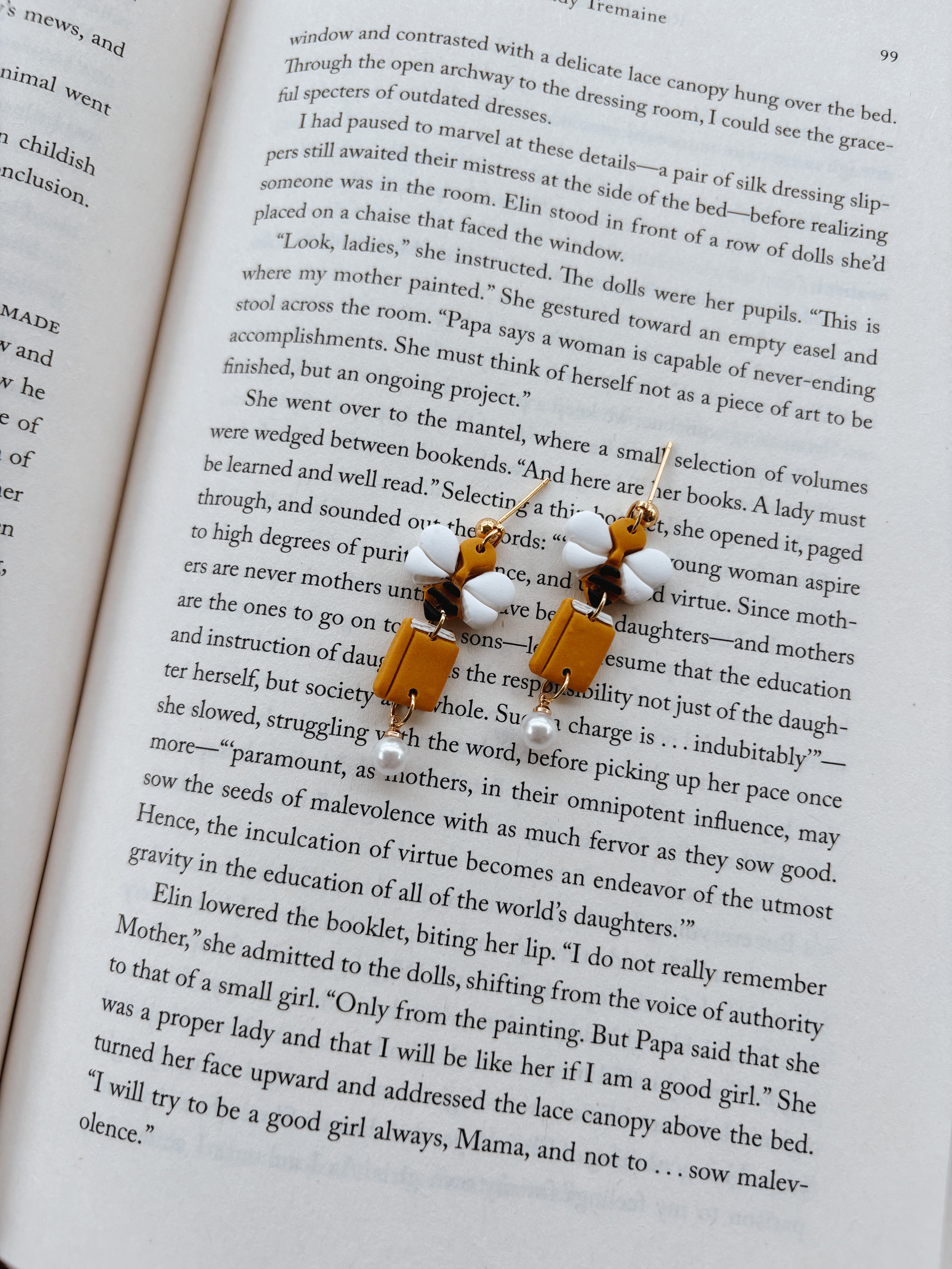 The Bookish Bee Dangles