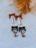 Halloween Bow Dangles