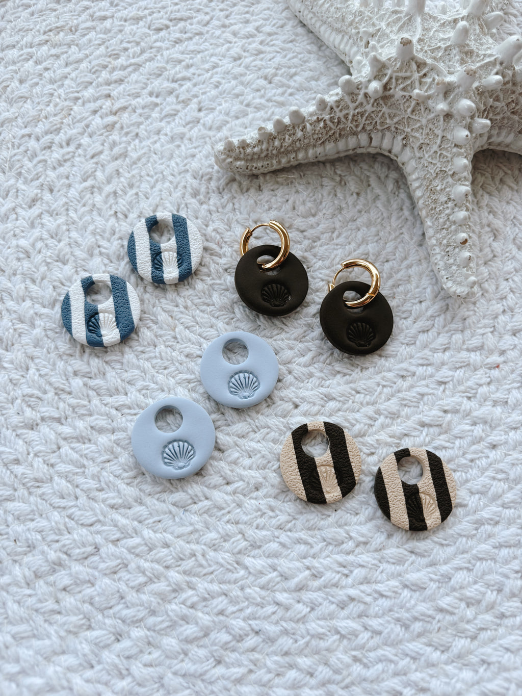 Shell Clay Charms (CHARM ONLY)