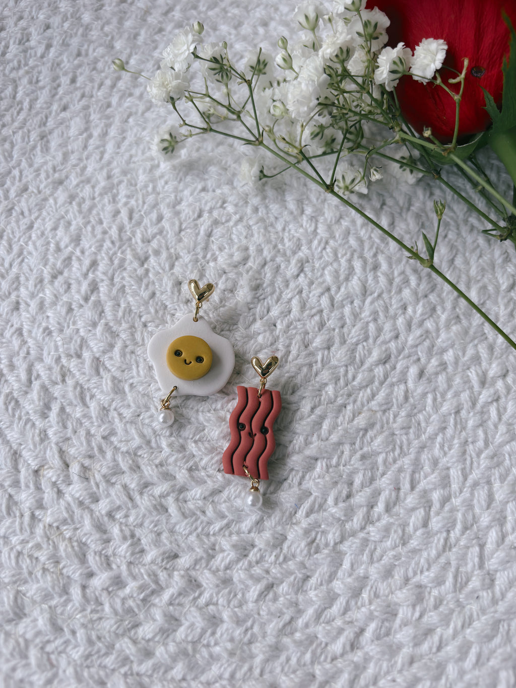 Bacon & Eggs Dangles