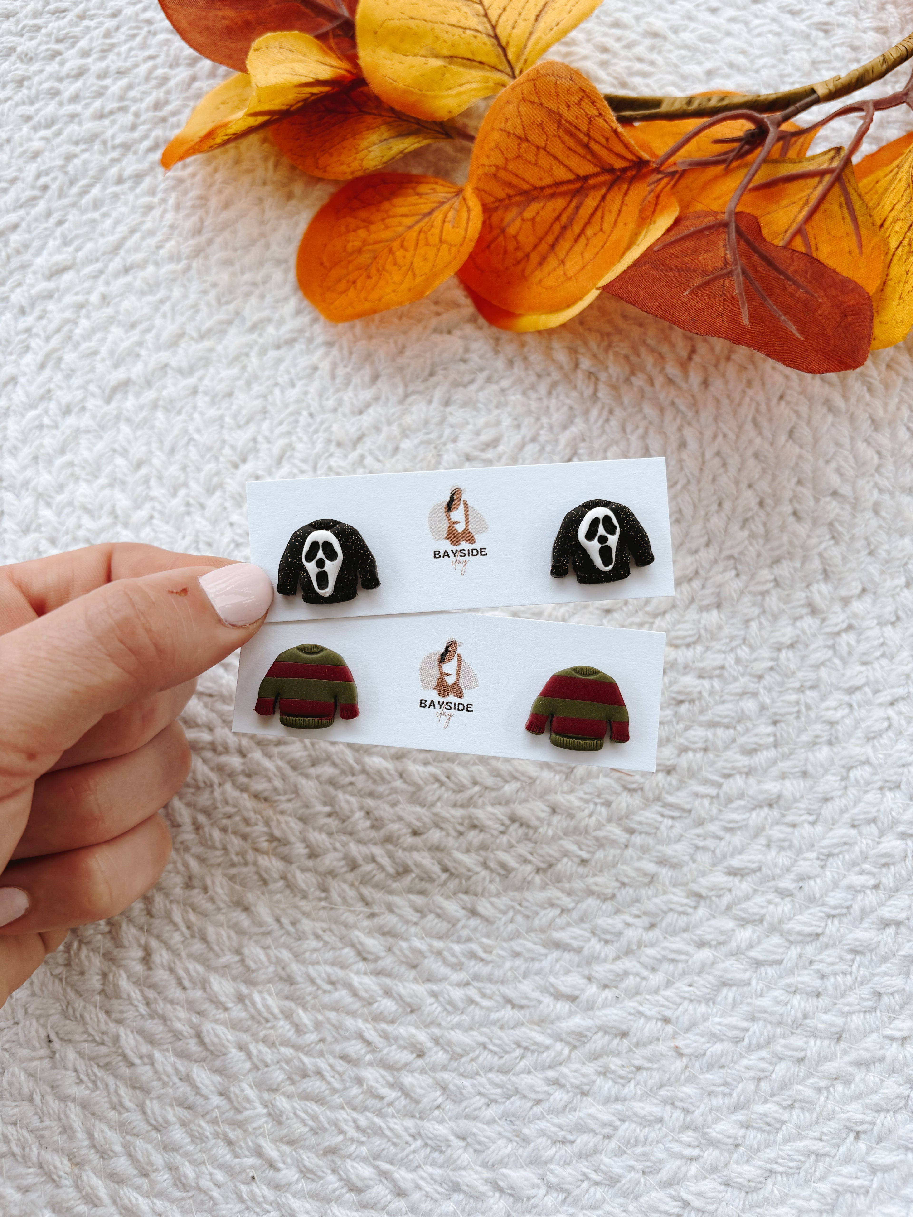 Serial Killer Sweater Studs