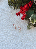 Candy Cane Studs