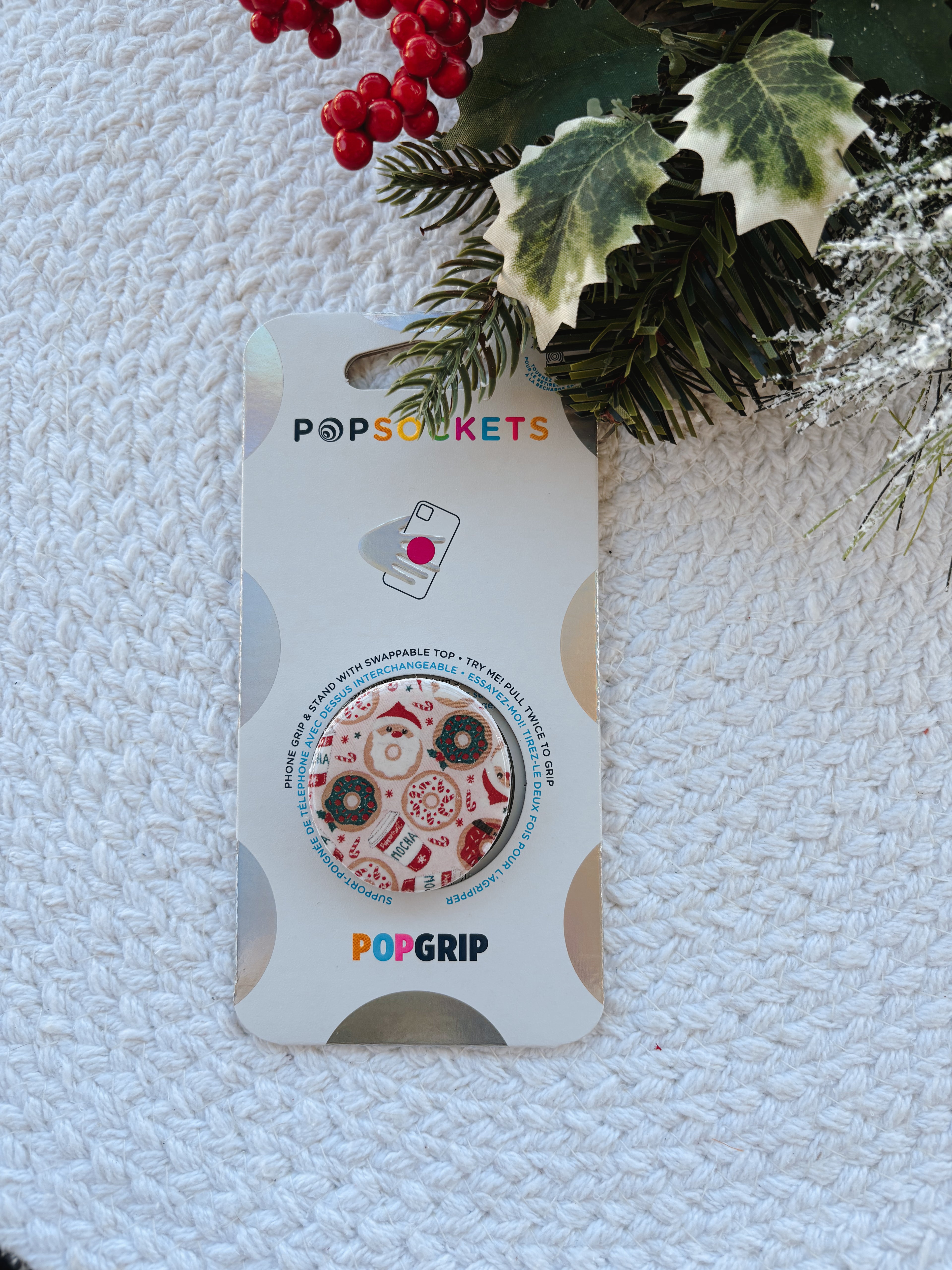 Xmas Donuts & Coffee Grip