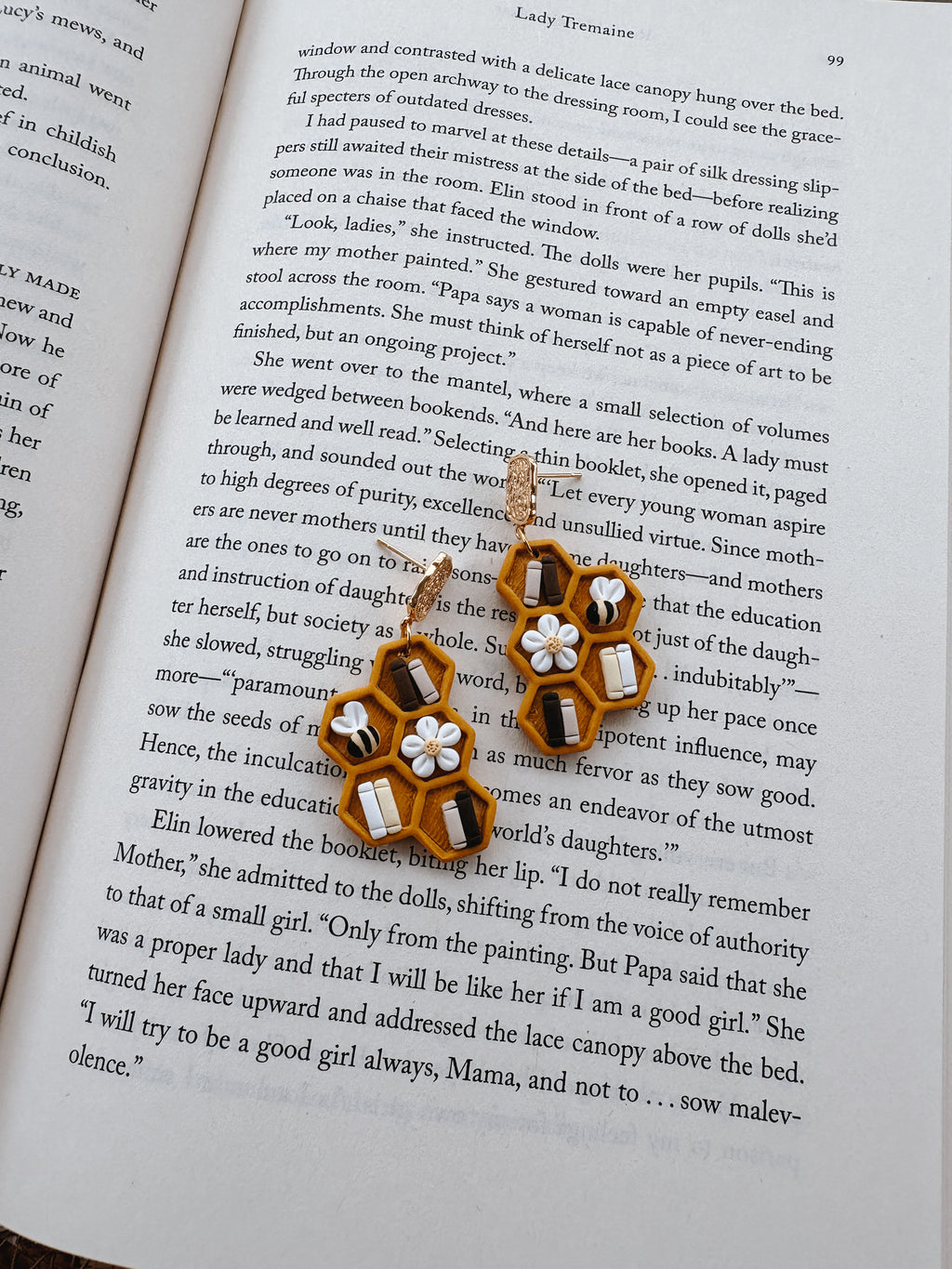 Honeycomb Bookshelves