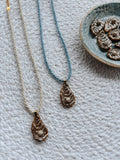 Oyster Coastal Corded Necklace