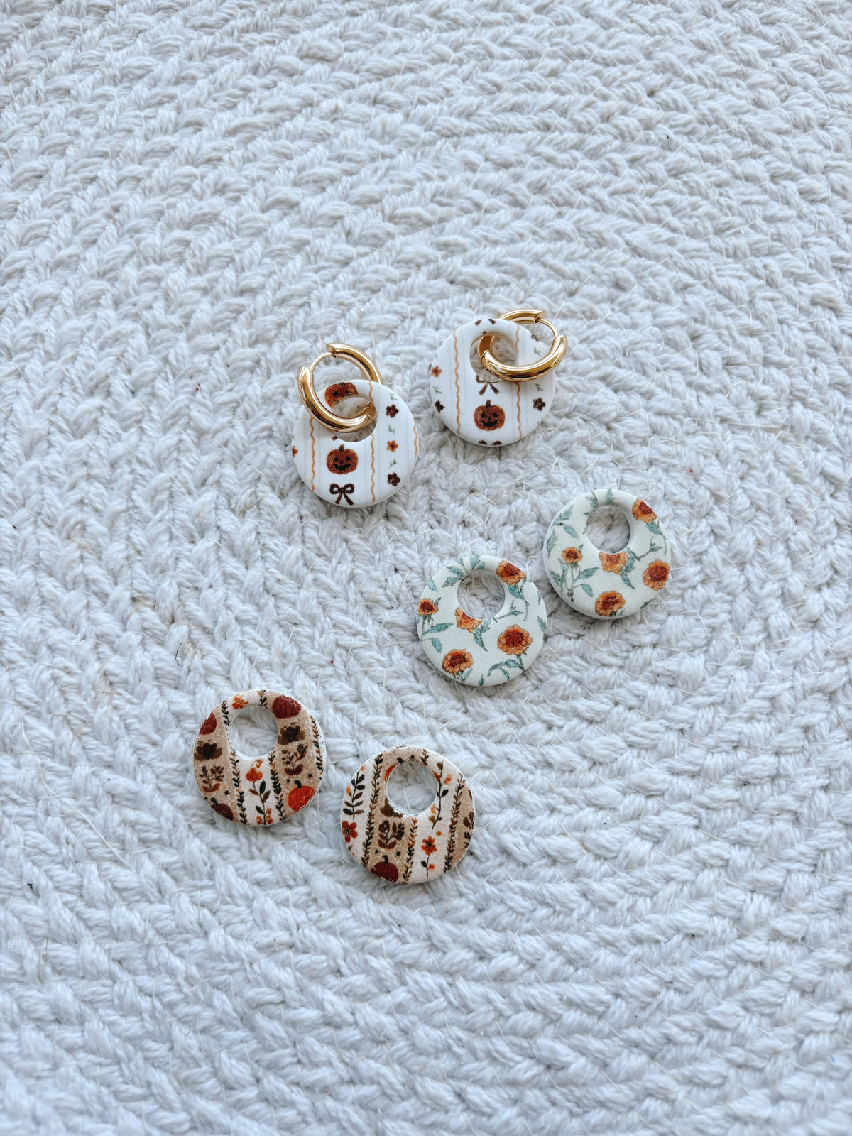 Fall Clay Charms (CHARM ONLY)