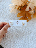 Mushie Print Book Studs