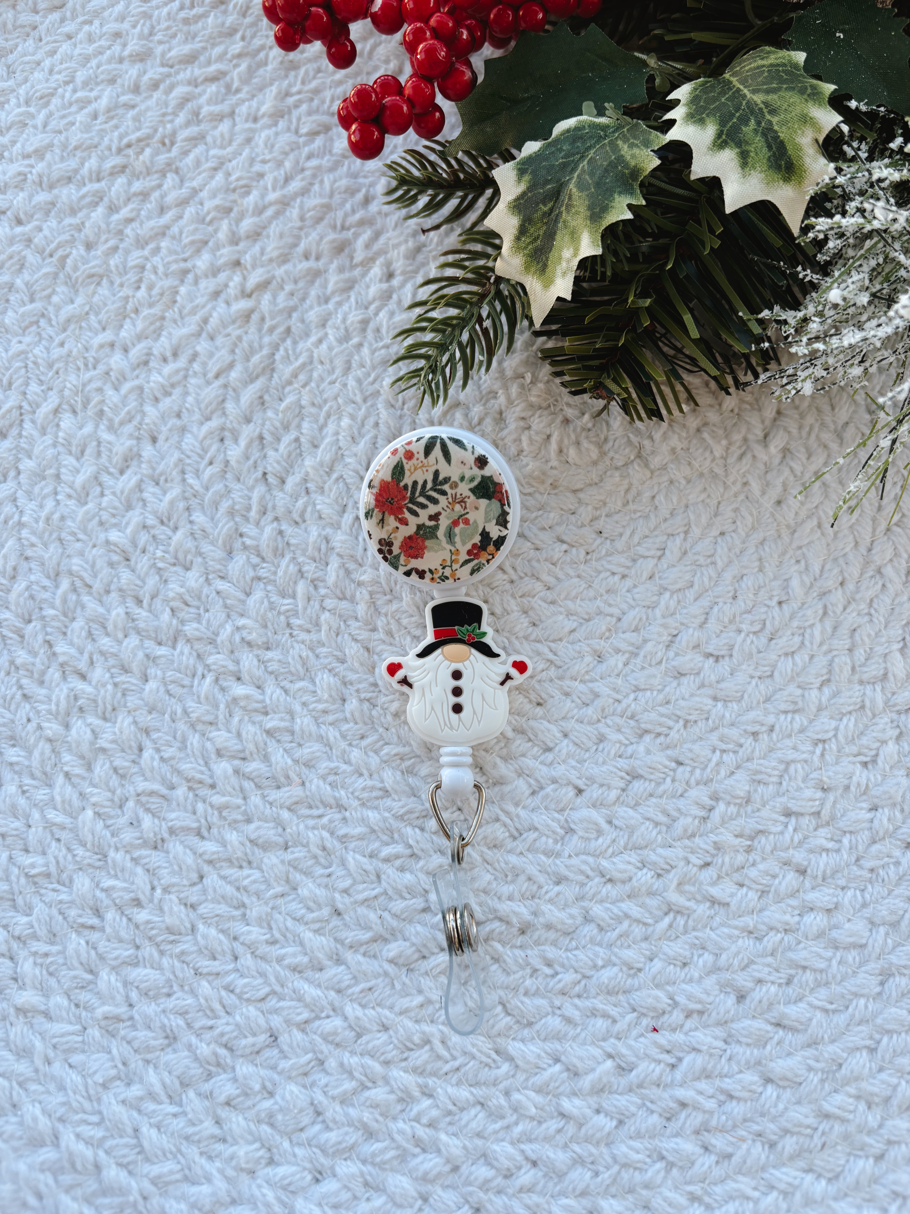 Snow-mie Badge Reel