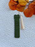 Hot Girls Read Bookmark- Olive