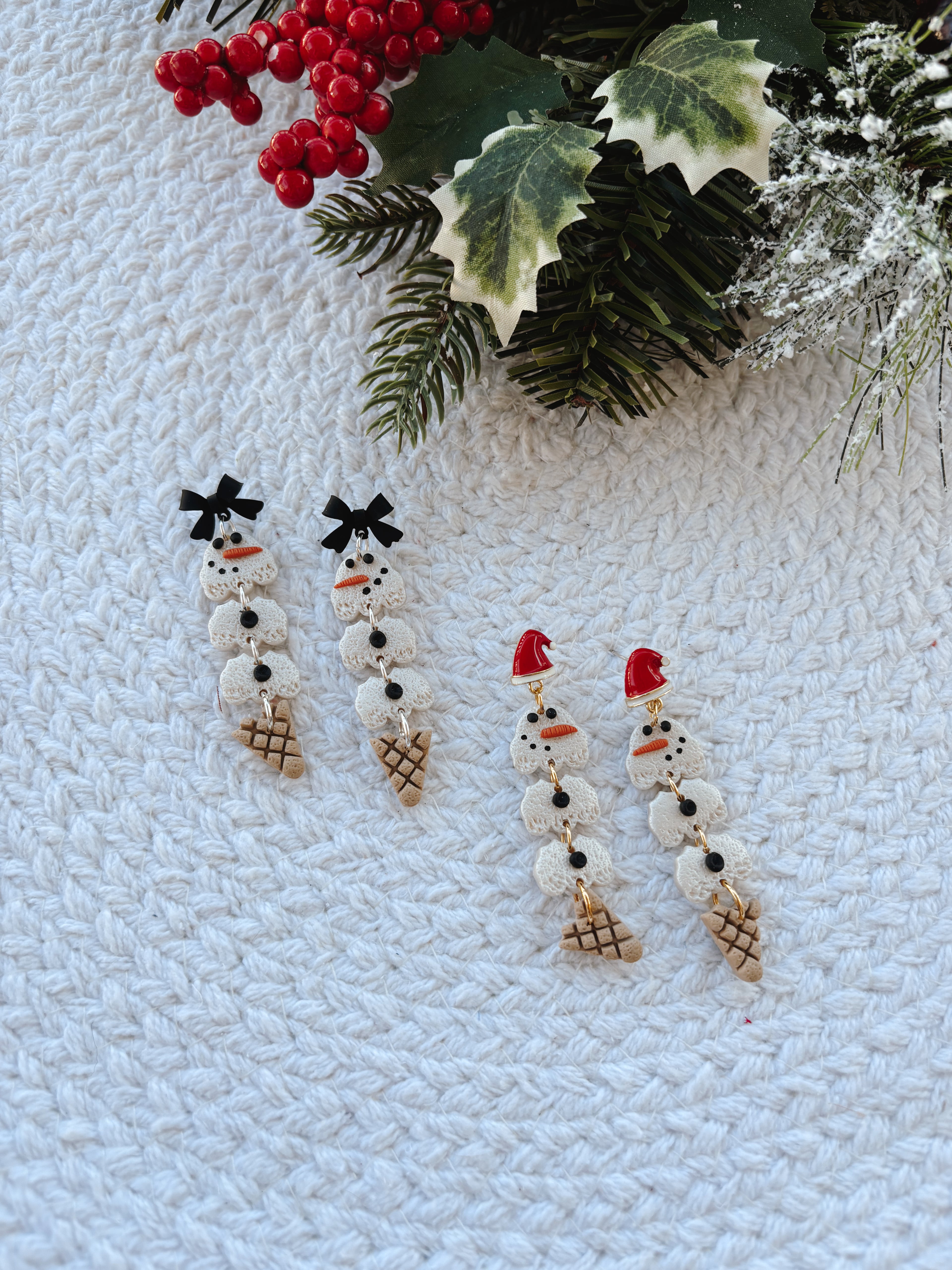 Snowmen Icecream Dangles