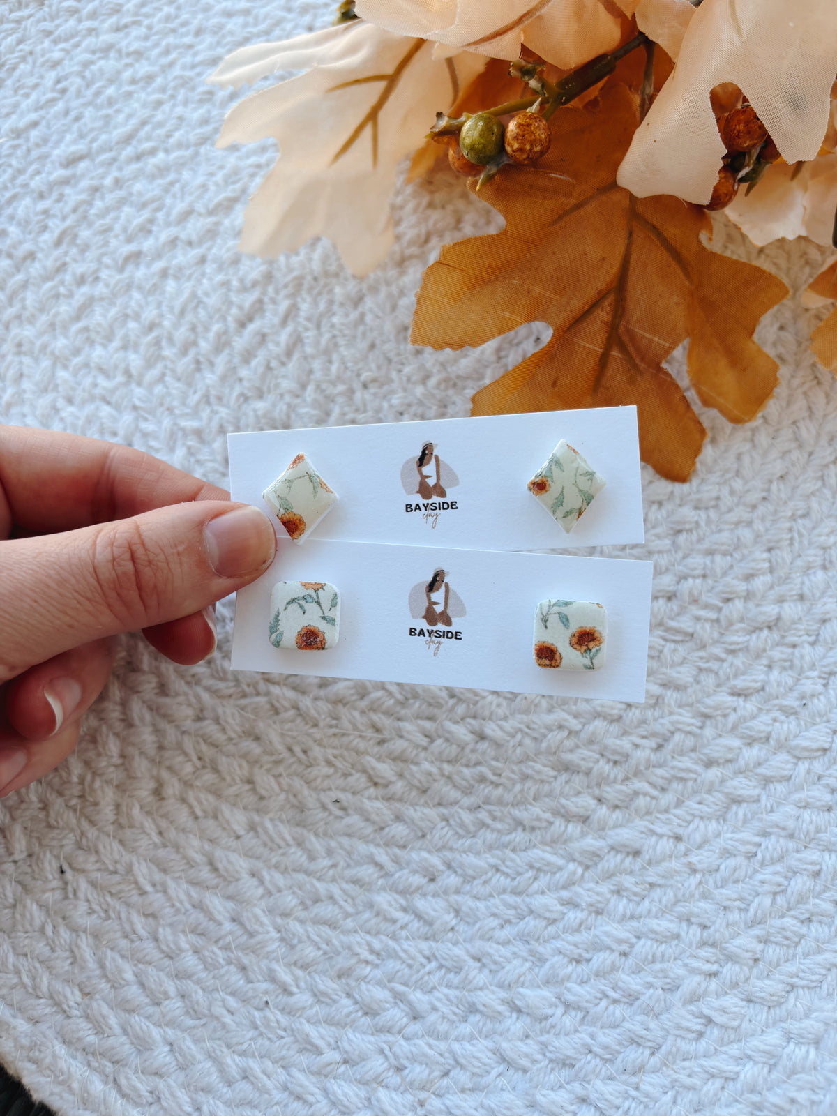 Sunflower Studs