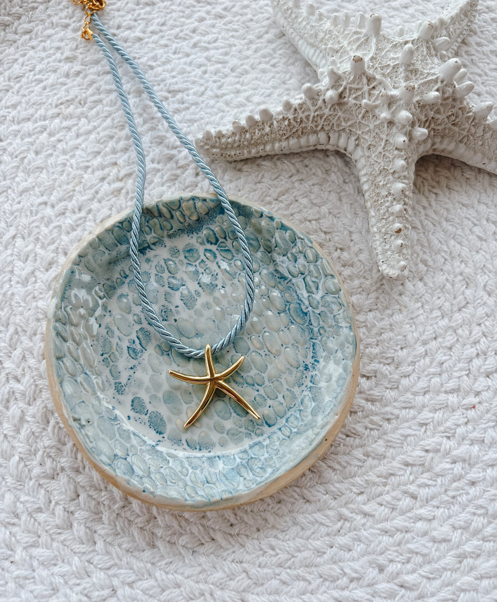 Starfish Corded Necklace