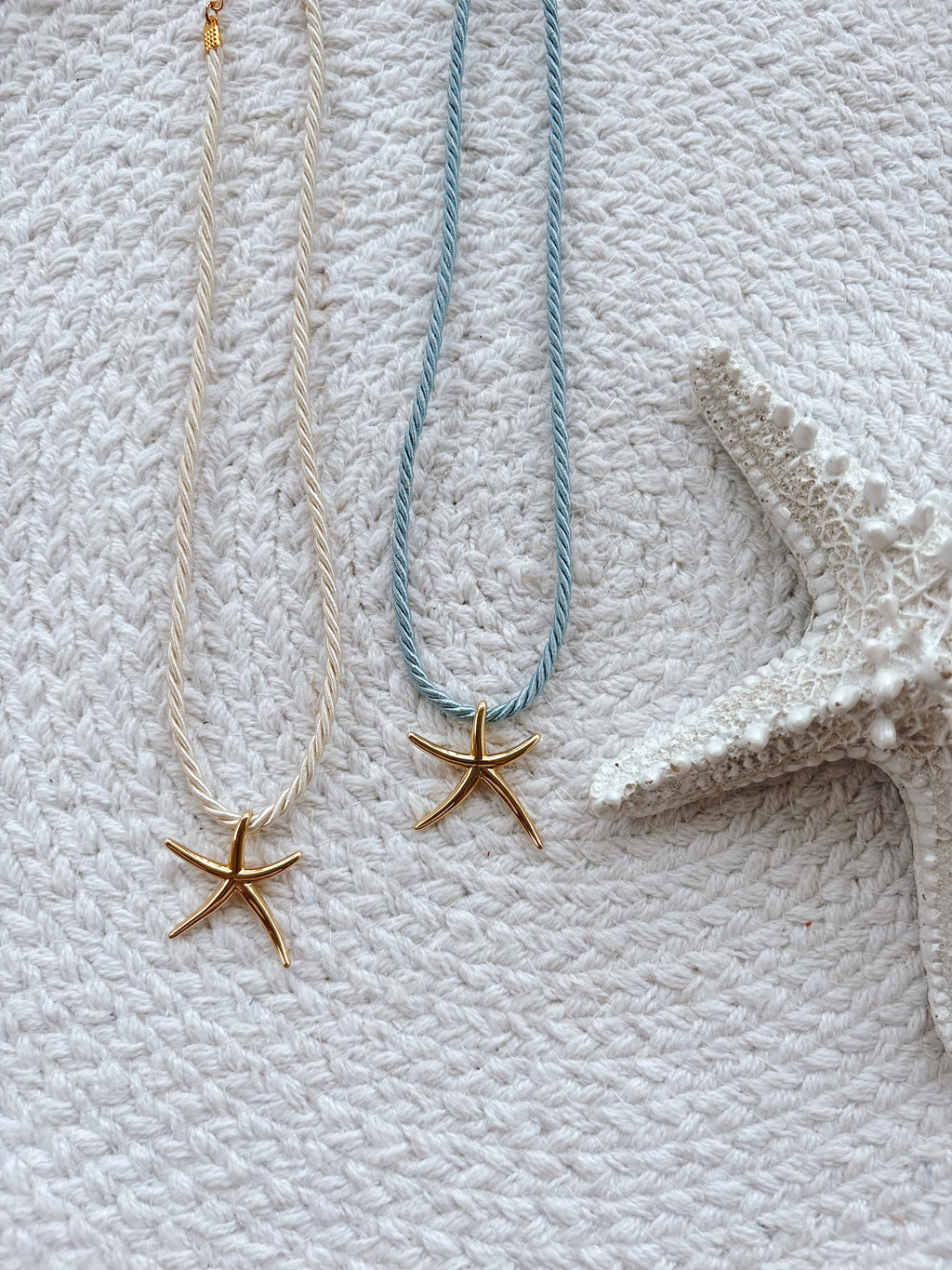 Starfish Corded Necklace