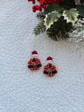 Santa Donut Dangles