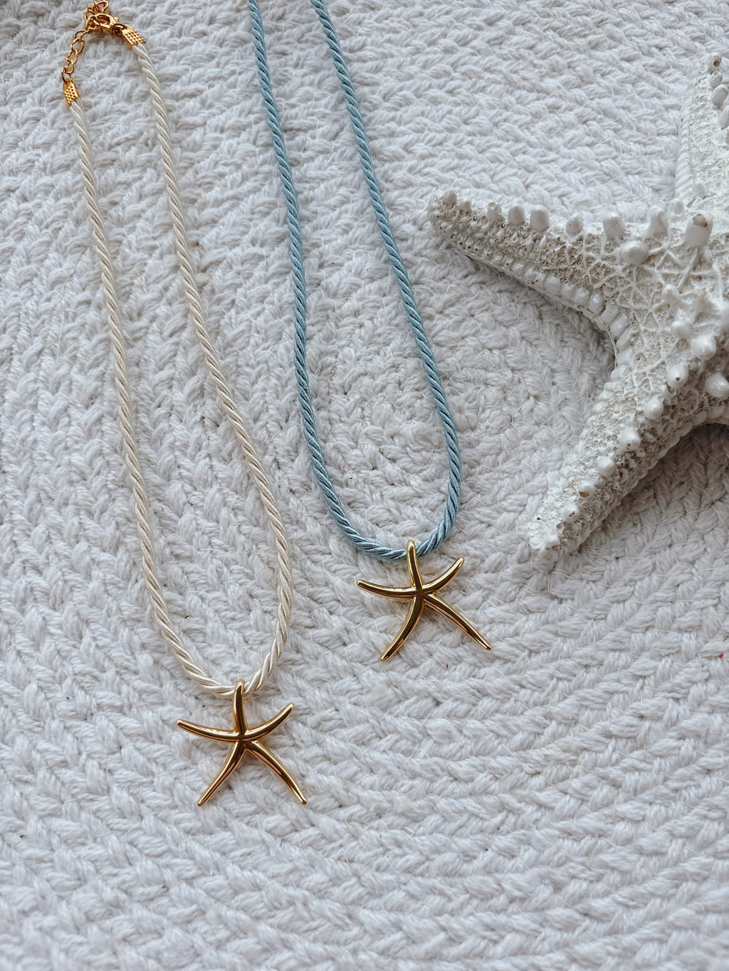 Starfish Corded Necklace