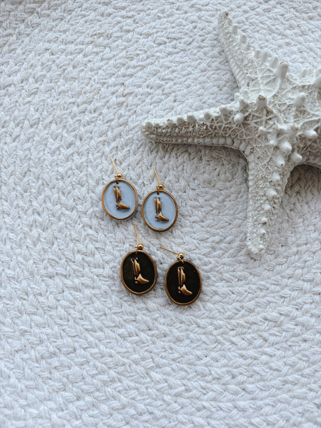 Cowgirl Boot Pendant Dangles