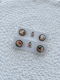 Citrus Wooden Studs