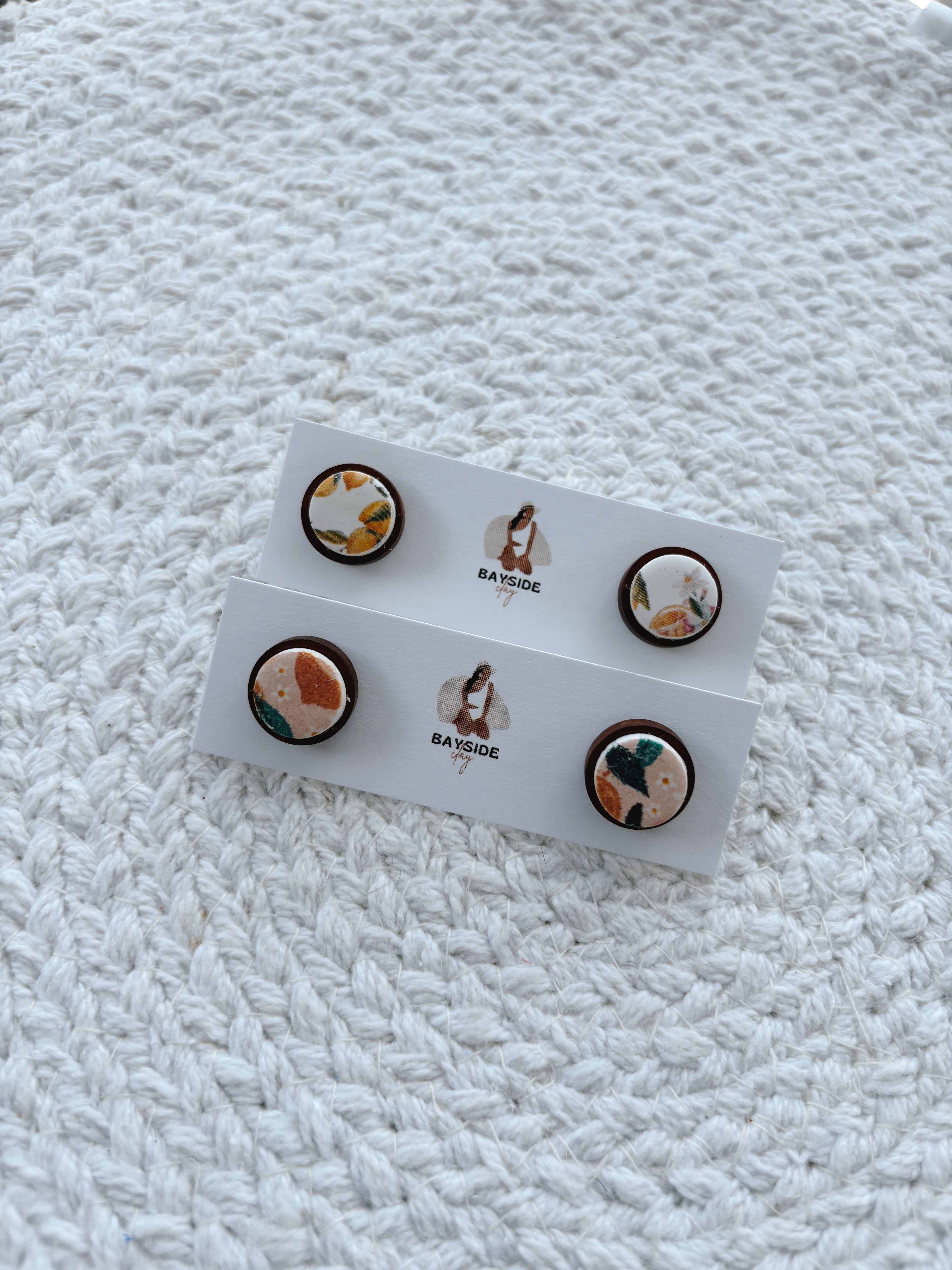 Citrus Wooden Studs