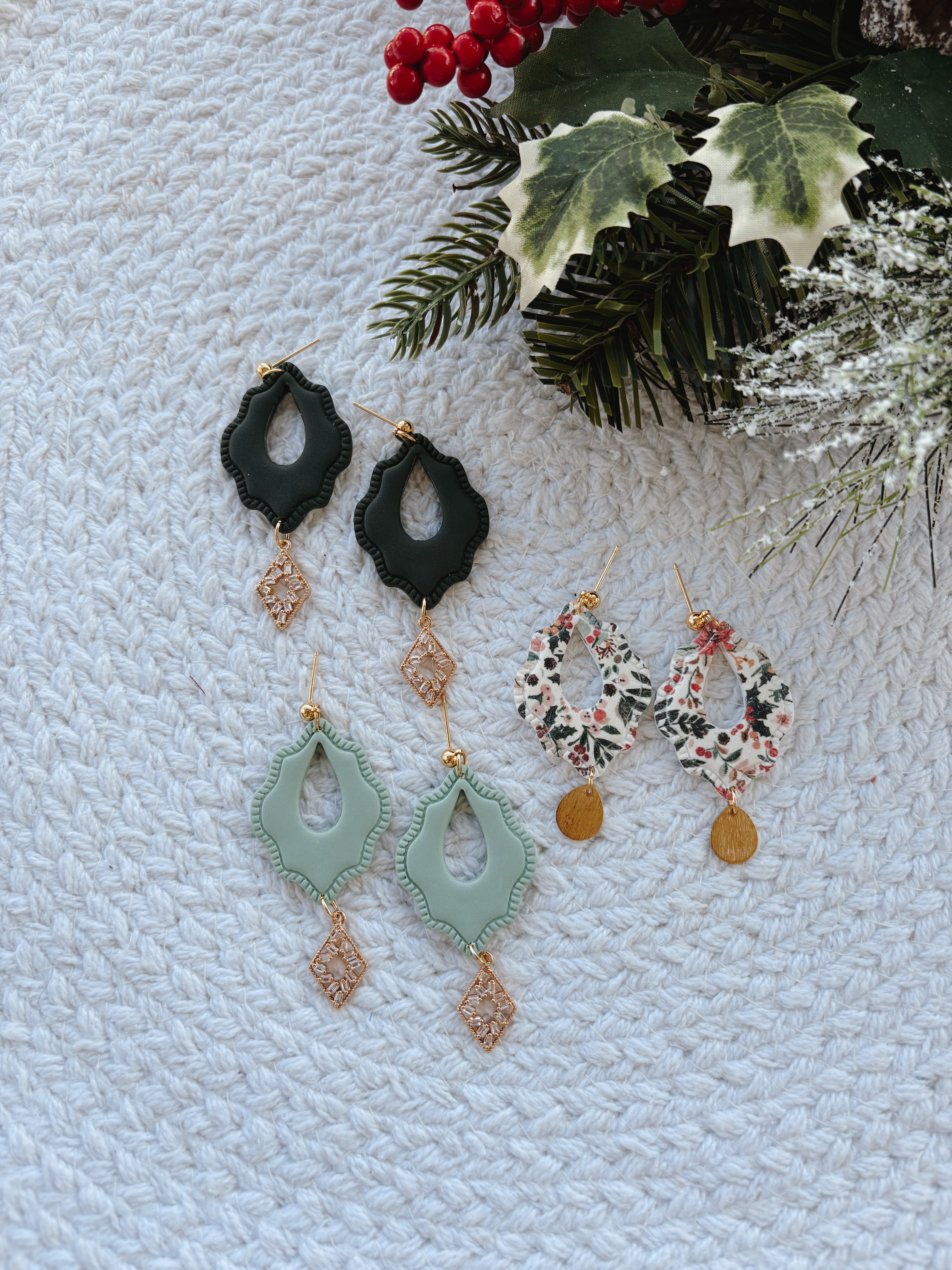 Winter Diamond Drops