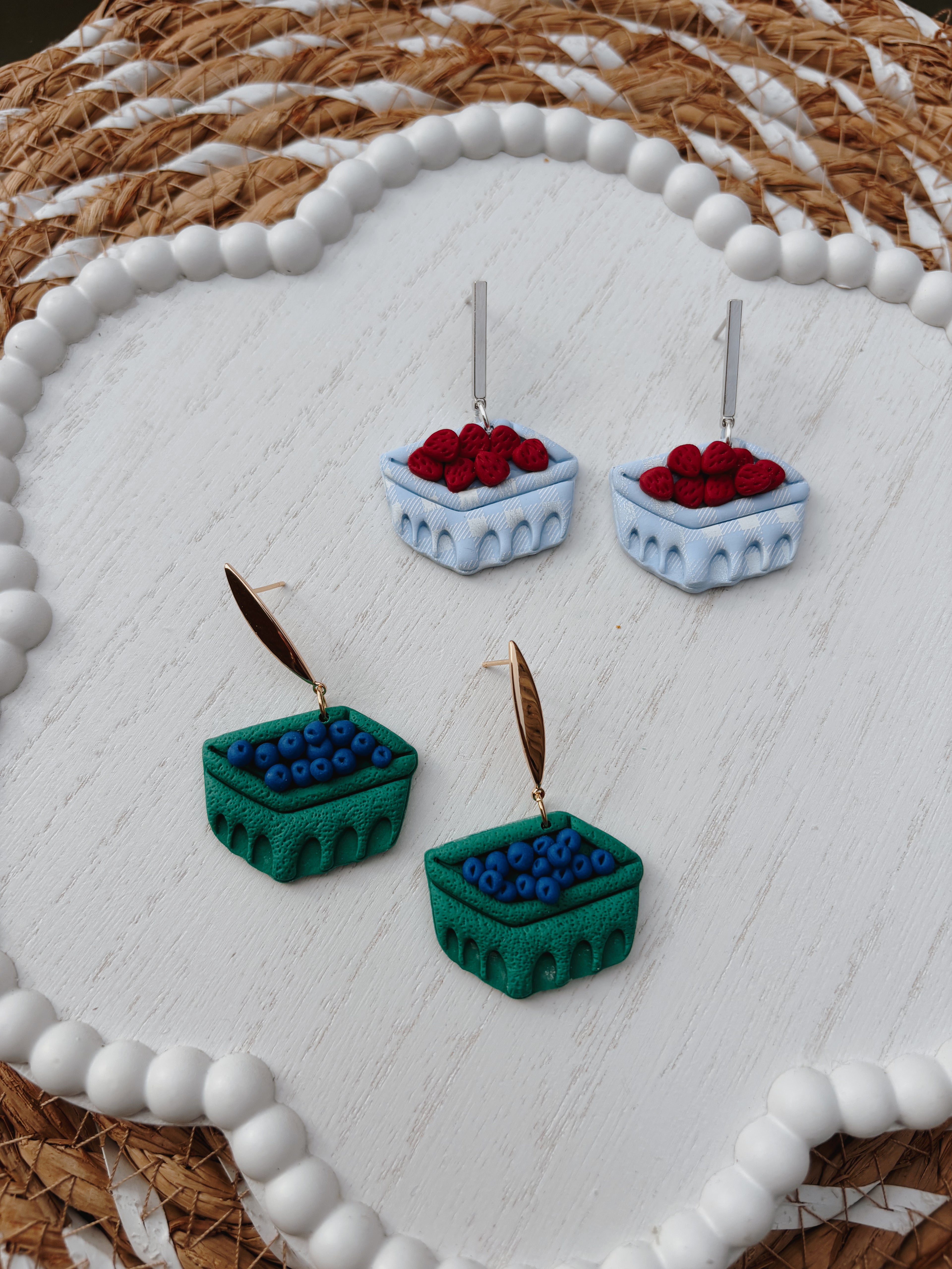 Berry Basket Dangles