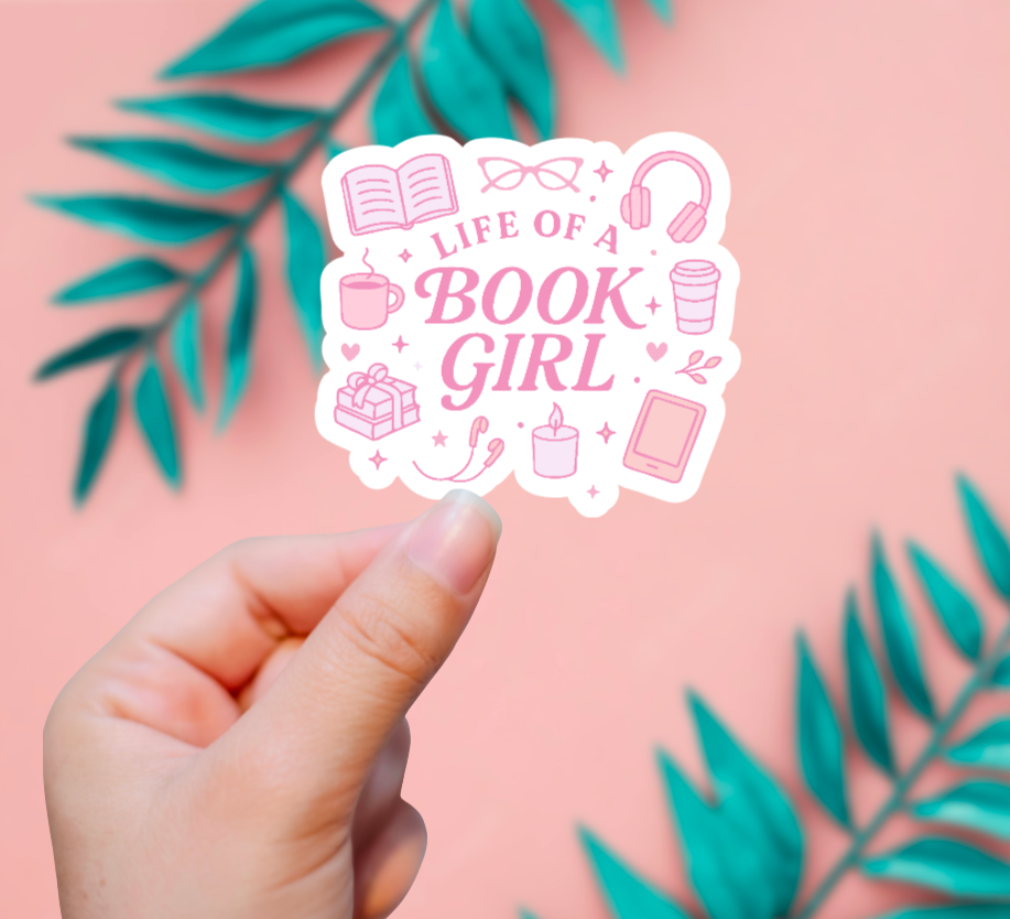 Life Of A Book Girl Sticker